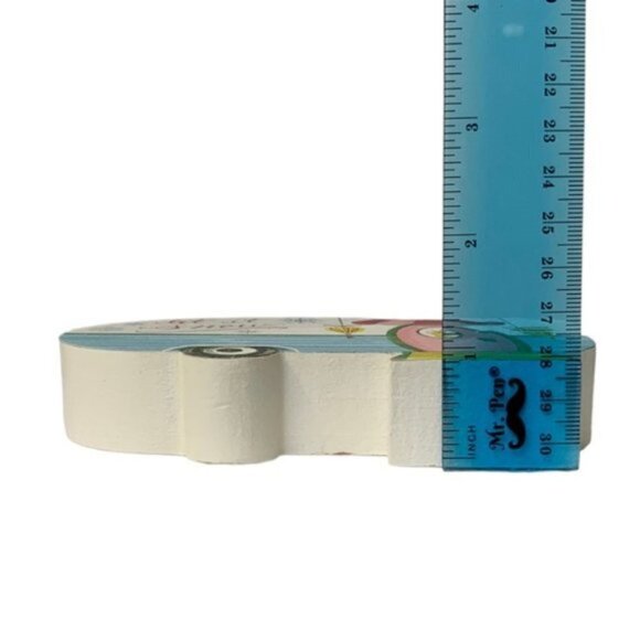 Christmas Camper Table Decor Wood Block Decoration Let it Snow Tropical - Picture 11 of 15